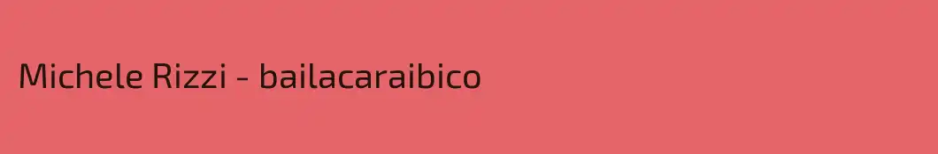 Michele Rizzi - bailacaraibico